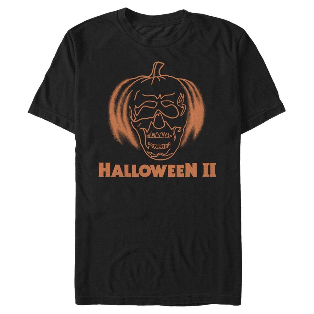 Mens Halloween Ii Pumpkin Skeleton Tshirt